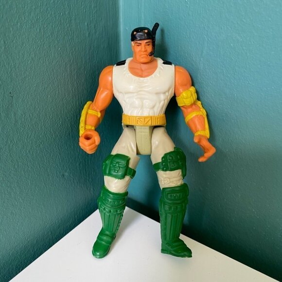 KENNER G.I. Joe Extreme Deluxe LT Stone With Ultra Slam Firepower 4" Inch 1995 - Picture 2 of 12